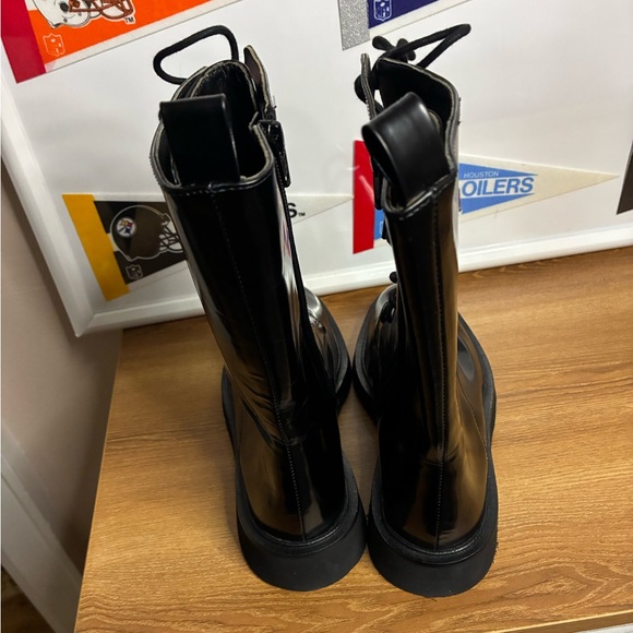 Anthropologie Pilcro Lace Up Stompy Boots - Picture 6 of 11